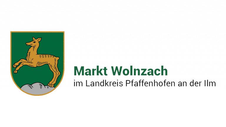Wolnzach Wappen  - Themenlogo blanko