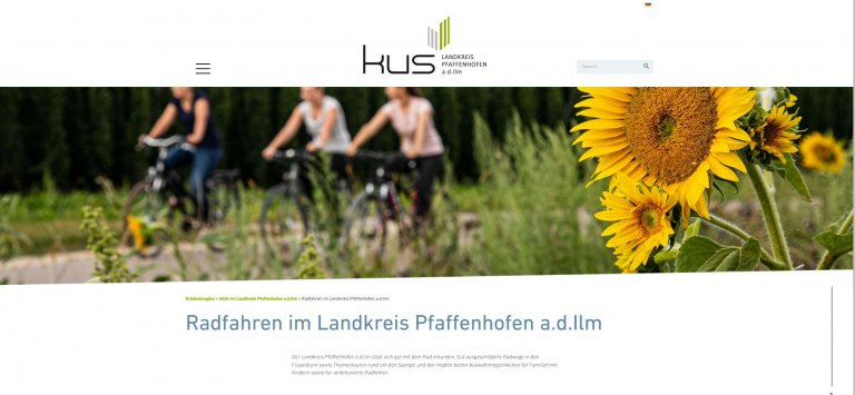 Grossansicht in neuem Fenster: KUS Pfaffenhofen Radfahren